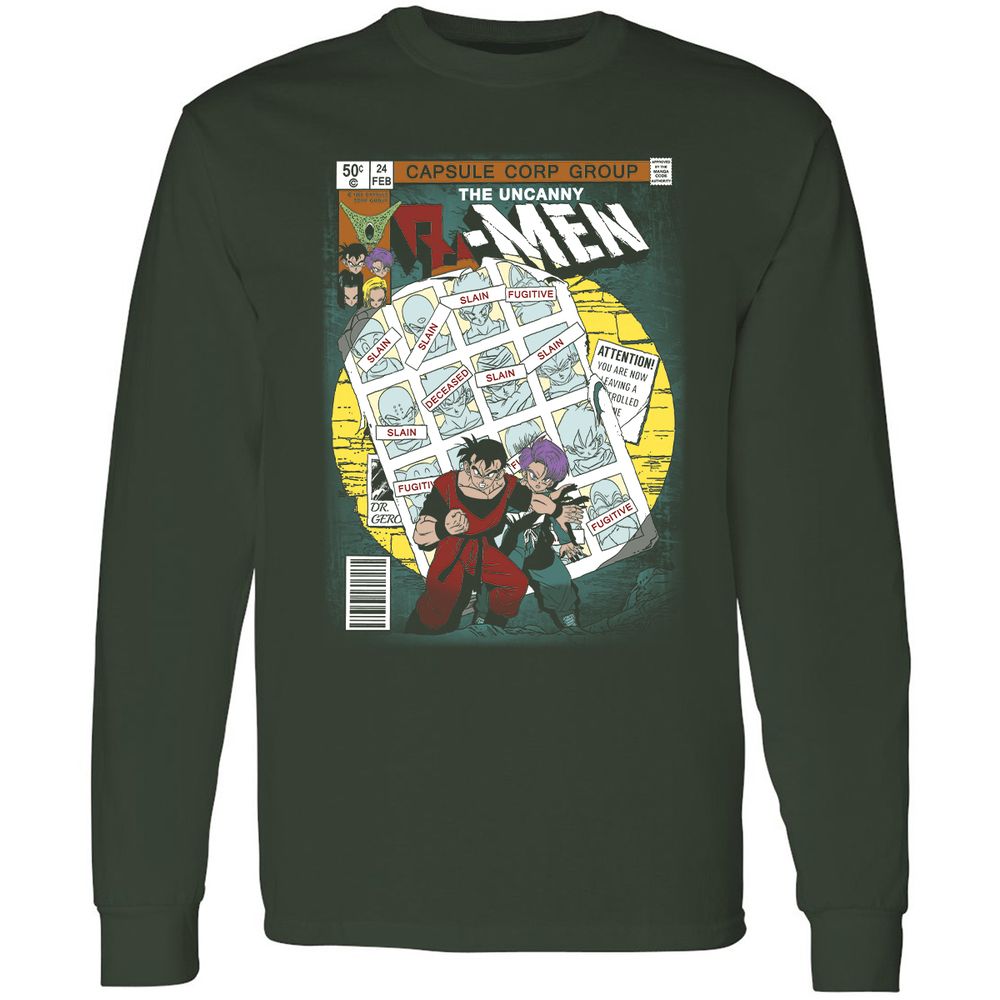 Long Sleeve T-Shirt - JLXT1XJL - Forest Green - 4