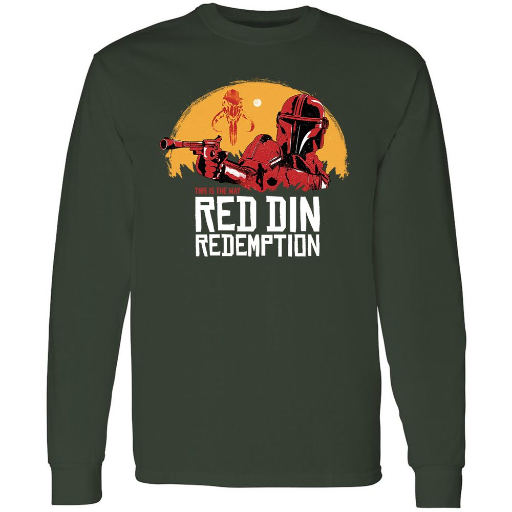 Long Sleeve T-Shirt - WGE2LVE3 - Forest Green - 4