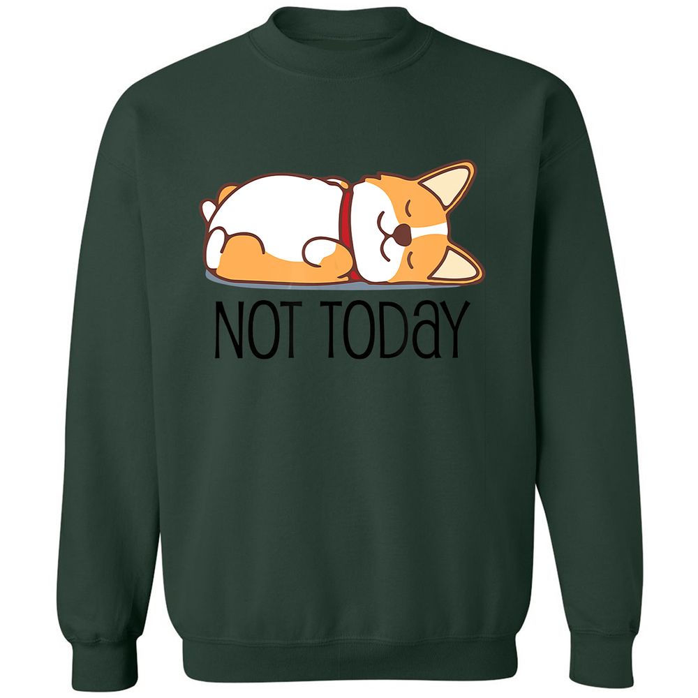 Classic Unisex Sweatshirt - 2M7TC6MH - Forest Green - 4