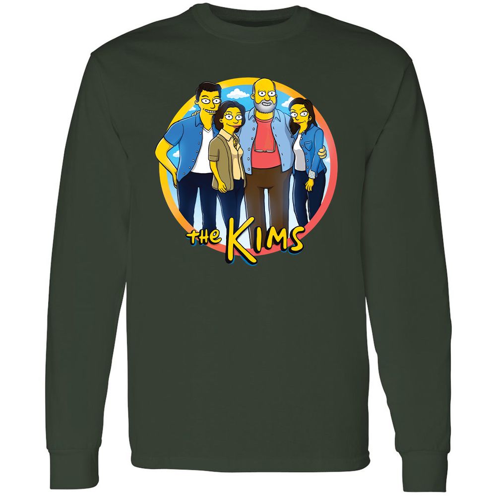 Long Sleeve T-Shirt - TLENTKWX - Forest Green - 4