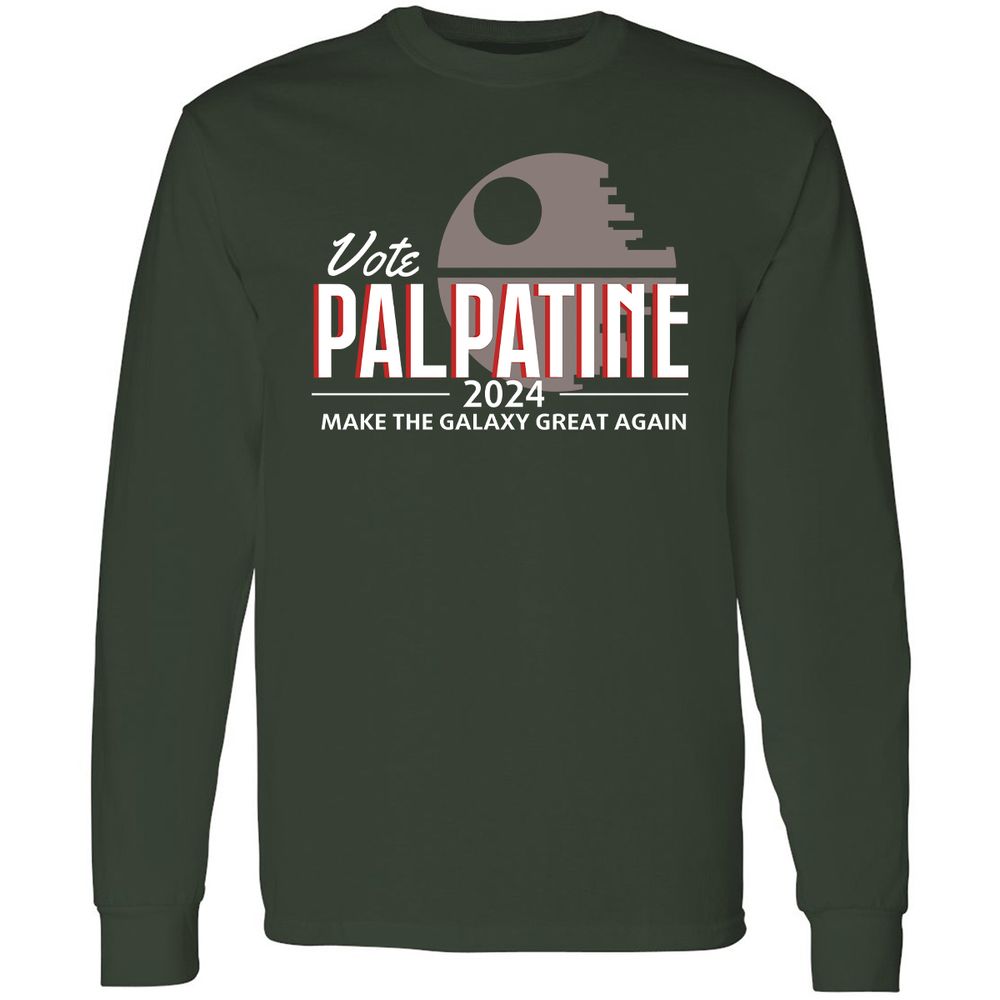 Long Sleeve T-Shirt - 6T2NF3RG - Forest Green - 4