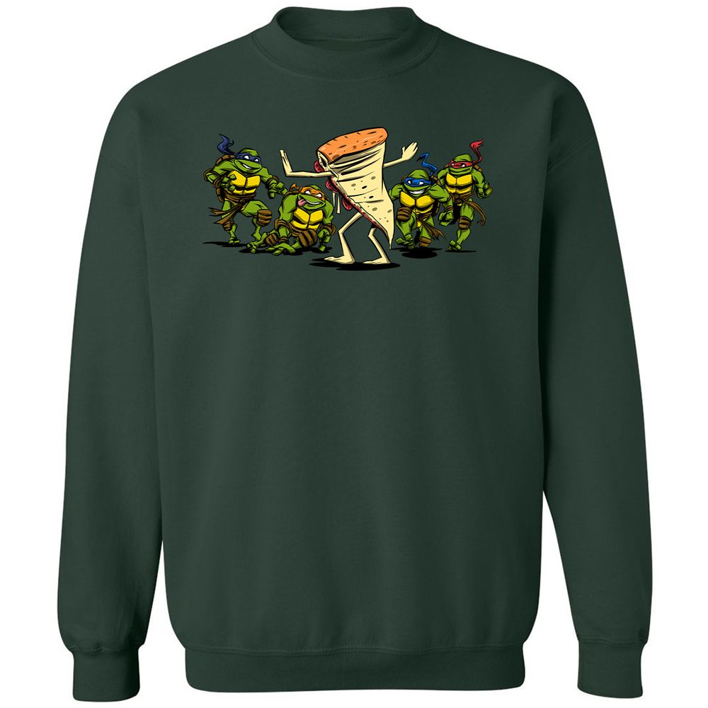 Classic Unisex Sweatshirt - Q4B7CDVB - Forest Green - 4