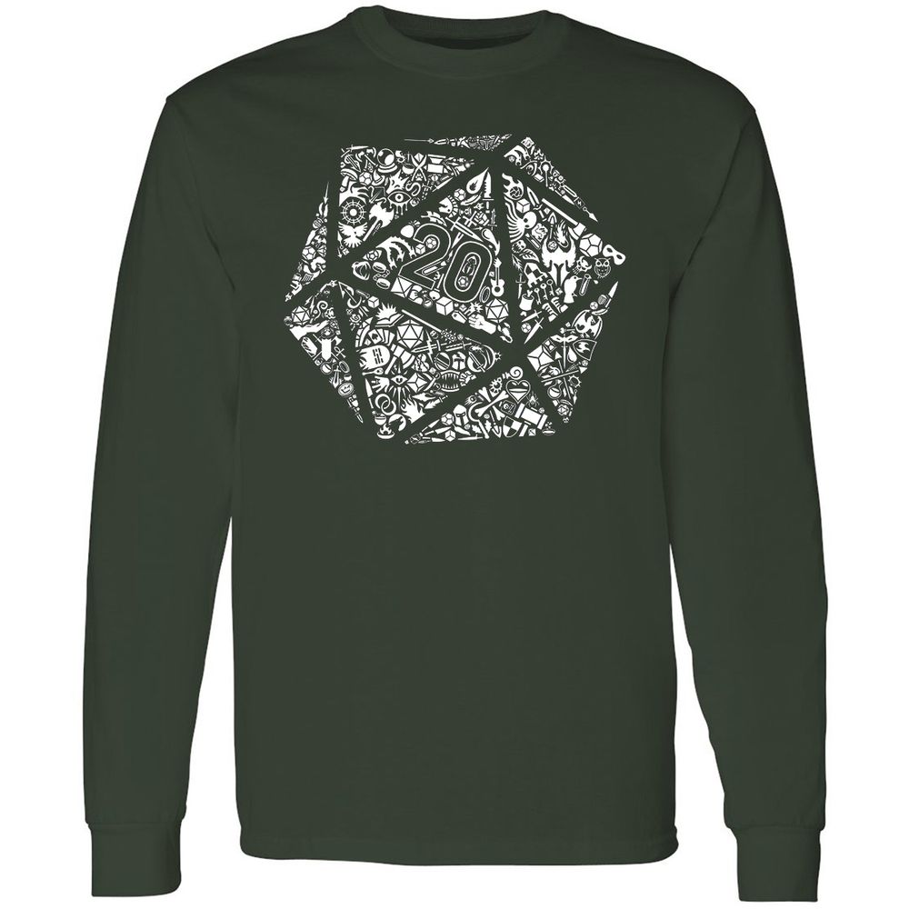 Long Sleeve T-Shirt - TFNLXQNJ - Forest Green - 4