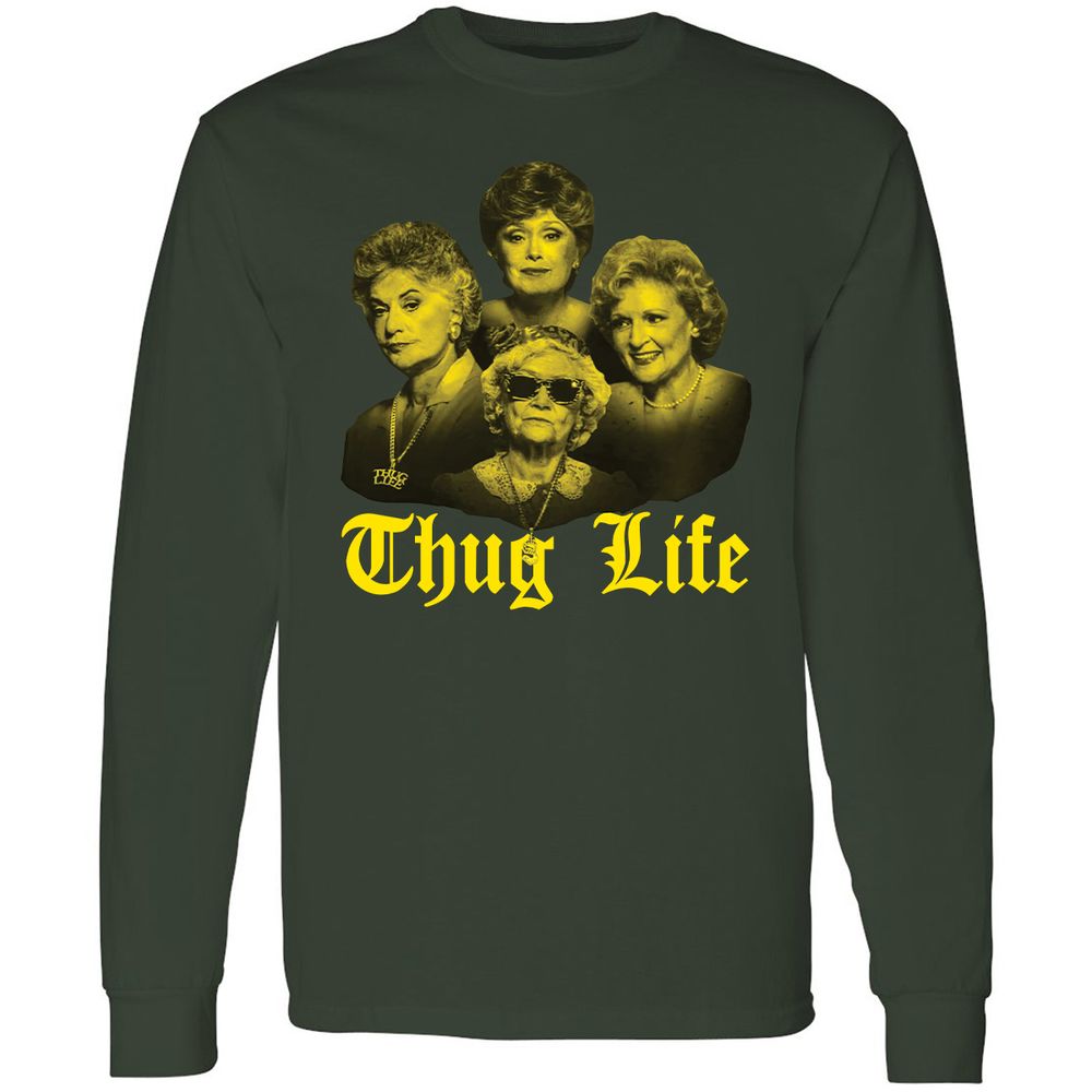 Long Sleeve T-Shirt - 51RQN5FC - Forest Green - 4