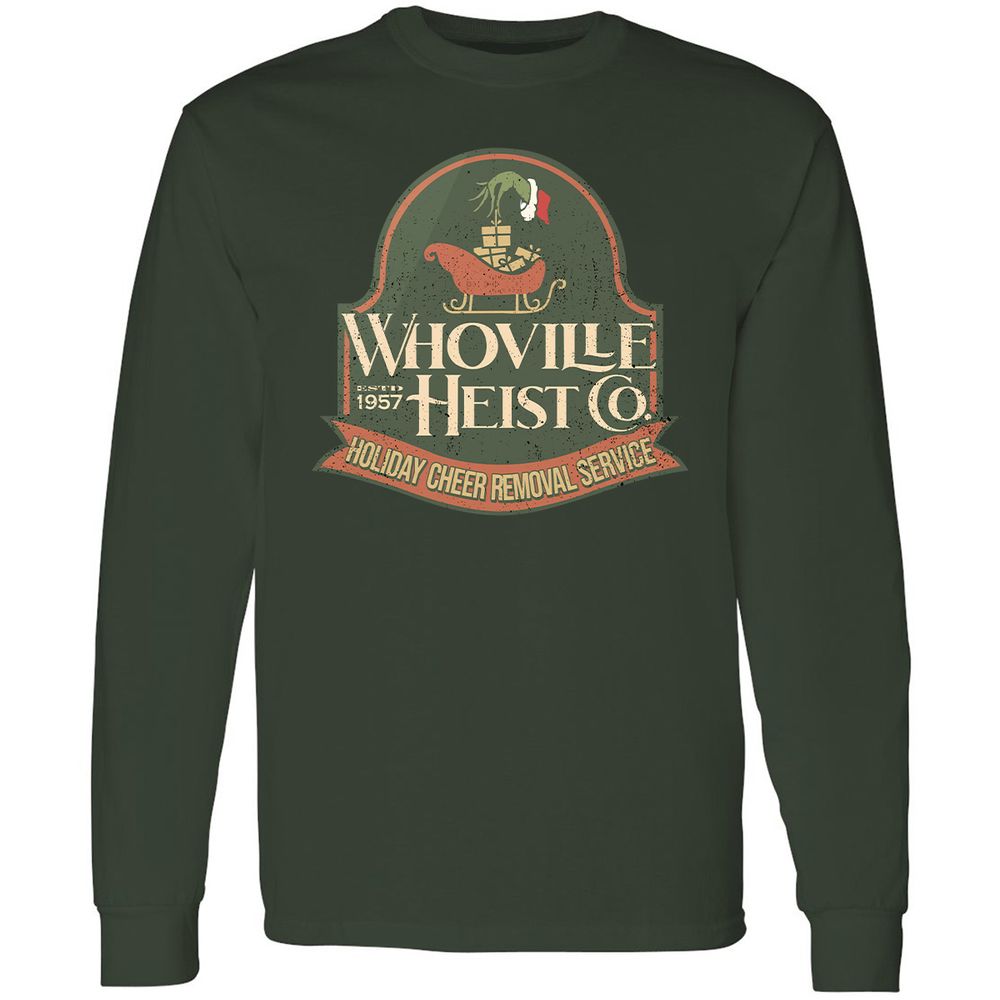 Long Sleeve T-Shirt - NZP6NQCL - Forest Green - 4