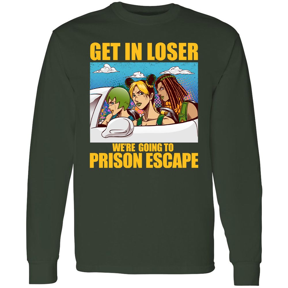 Long Sleeve T-Shirt - D31HJ5L6 - Forest Green - 4