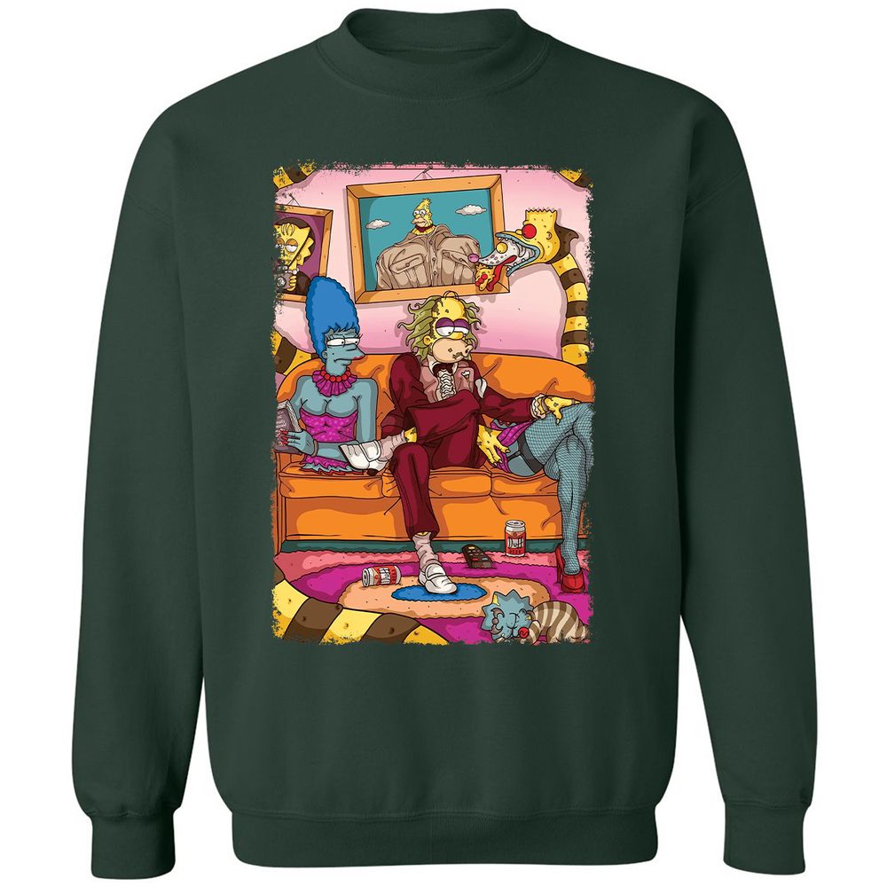 Classic Unisex Sweatshirt - FJMGFF5R - Forest Green - 4
