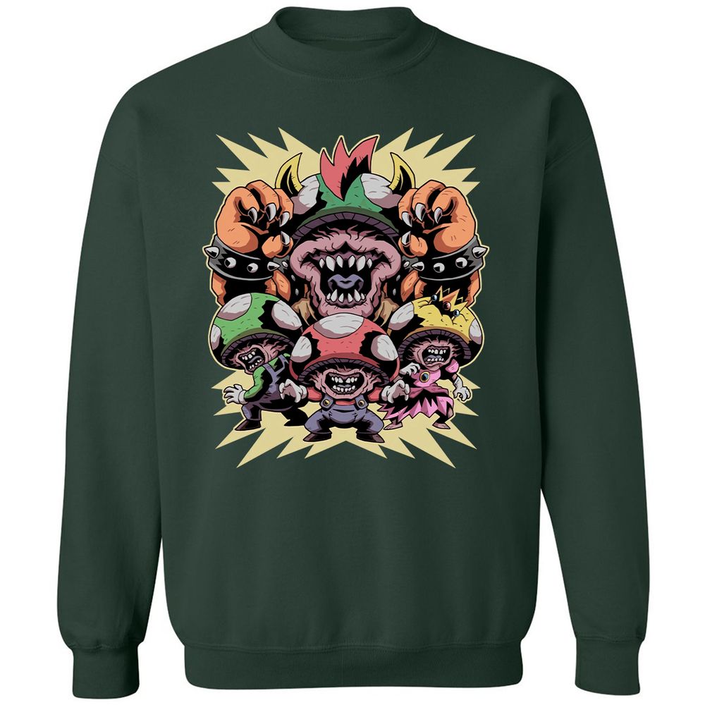Classic Unisex Sweatshirt - N13F4R7P - Forest Green - 4