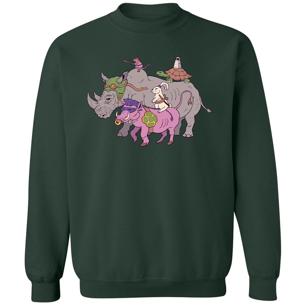 Classic Unisex Sweatshirt - 4NHY64B6 - Forest Green - 4