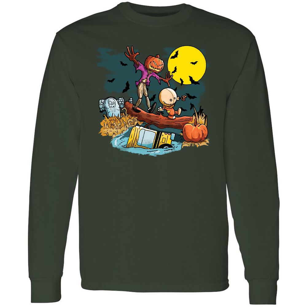 Long Sleeve T-Shirt - YYSDVDP3 - Forest Green - 4