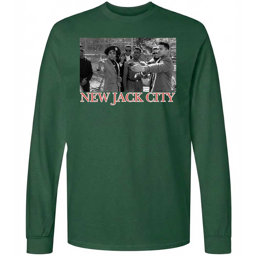 Long Sleeve T-Shirt - N15U82EH - Forest Green - 4