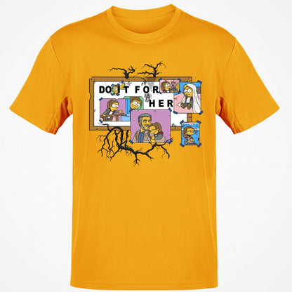 Classic Unisex T-Shirt - 2F694NLX - Gold - 4