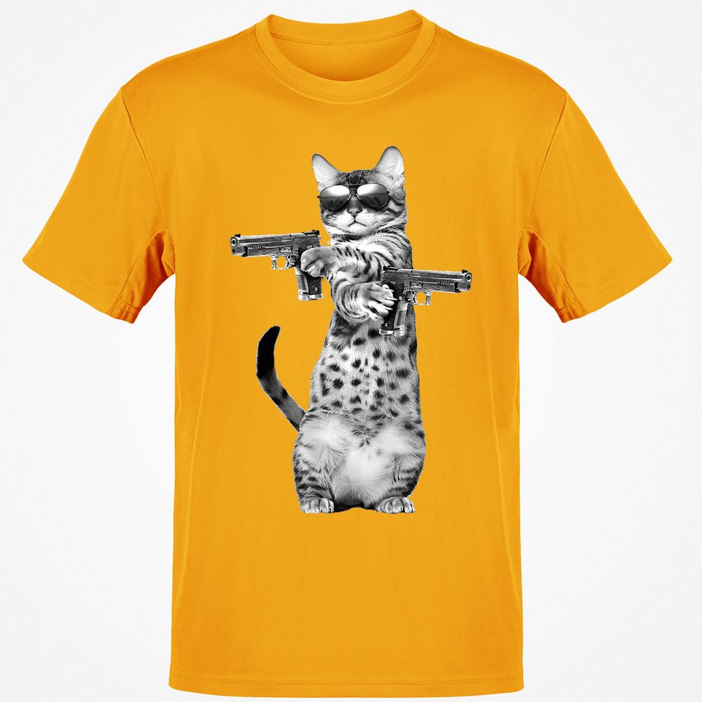 Classic Unisex T-Shirt - 9JUFY3RQ - Gold - 4