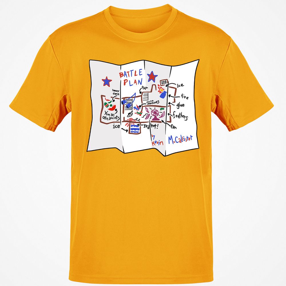 Classic Unisex T-Shirt - YBEQ544E - Gold - 4