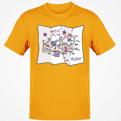 Classic Unisex T-Shirt - YBEQ544E - Gold - 4