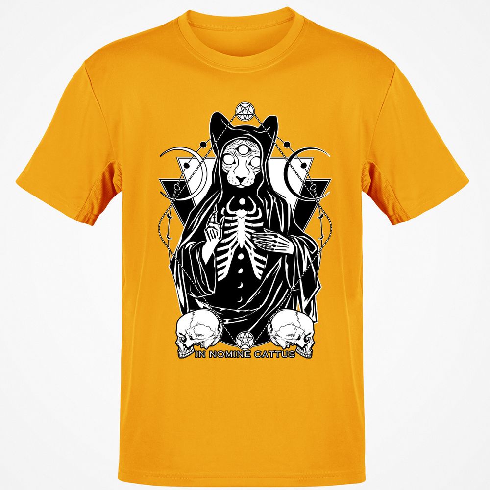 Classic Unisex T-Shirt - MDQK9FU6 - Gold - 4