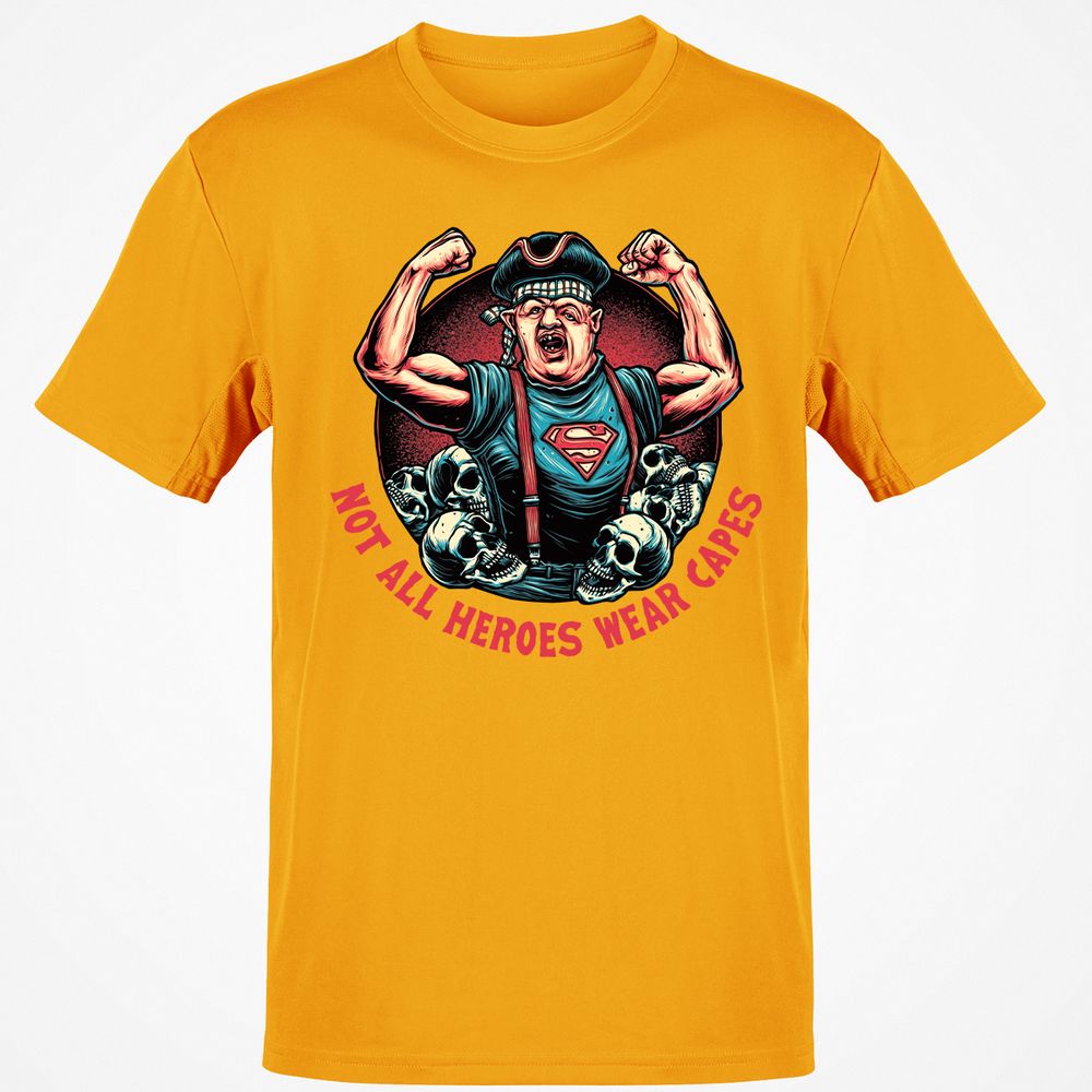 Classic Unisex T-Shirt - TQGC355K - Gold - 4