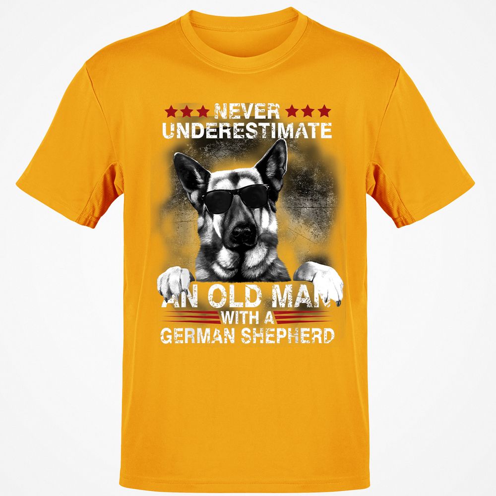 Classic Unisex T-Shirt - B1CZ5JWU - Gold - 4