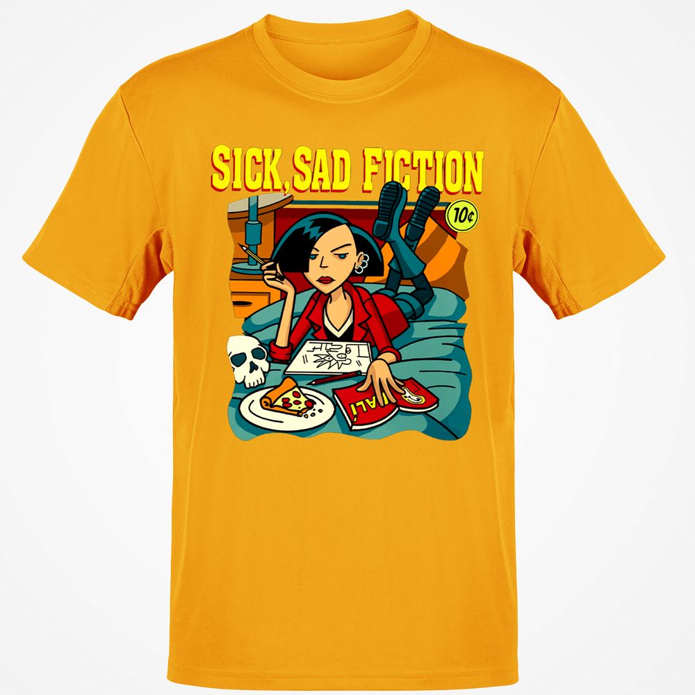 Classic Unisex T-Shirt - 9879KHFF - Gold - 4