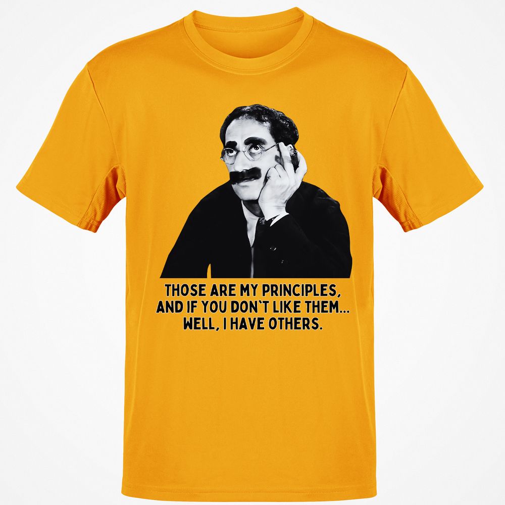 Classic Unisex T-Shirt - WU7FYNAX - Gold - 4