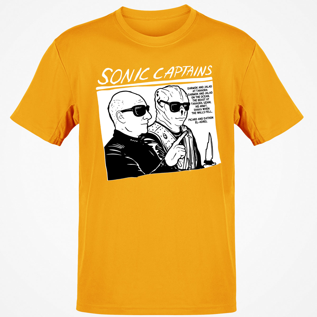 Classic Unisex T-Shirt - YGXJTEK3 - Gold - 4