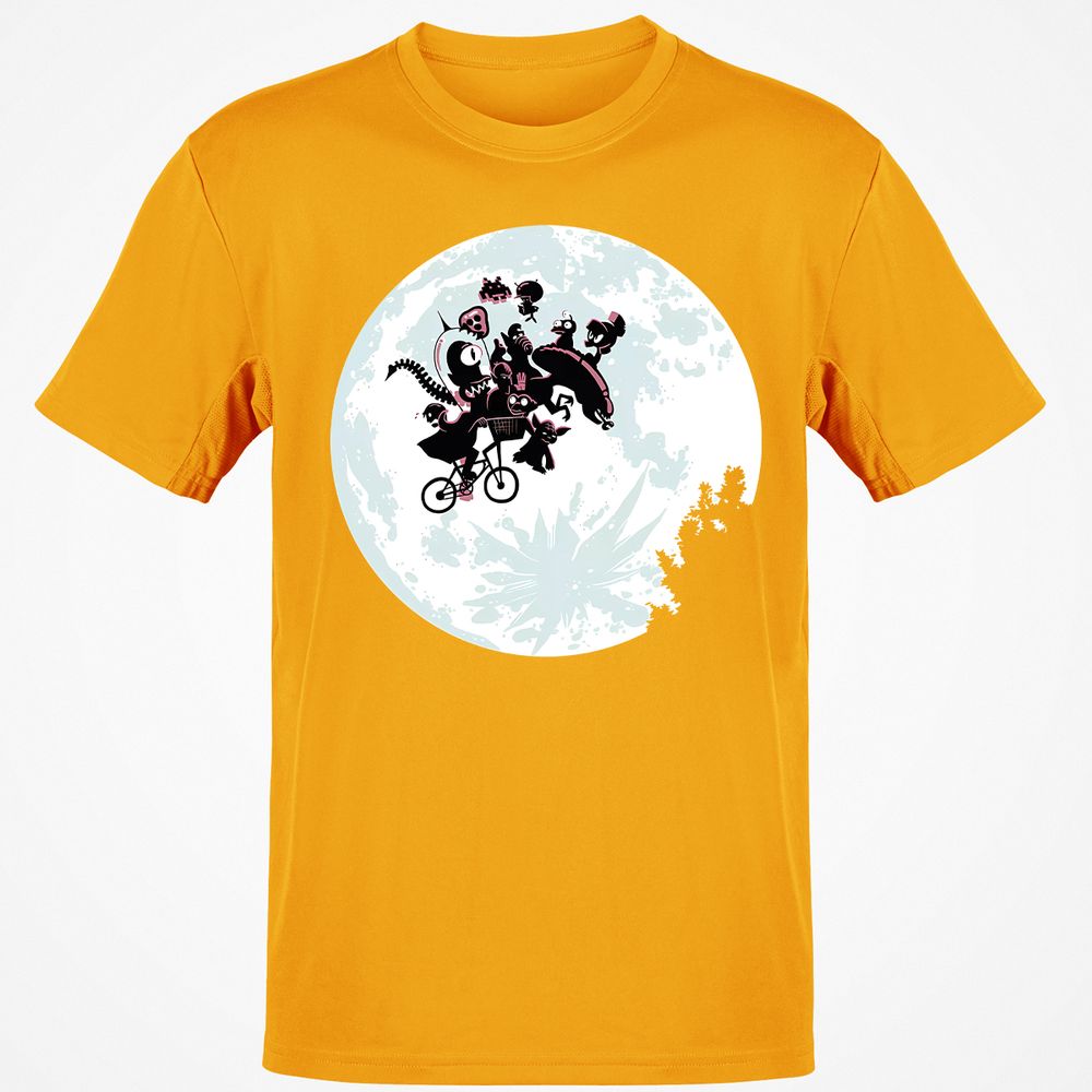 Classic Unisex T-Shirt - B5YLXY4Z - Gold - 4