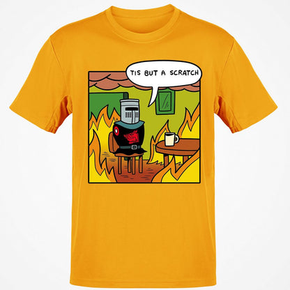 Classic Unisex T-Shirt - X8LFZSEB - Gold - 4