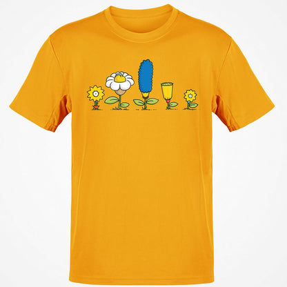 Classic Unisex T-Shirt - PPSWKAJM - Gold - 4