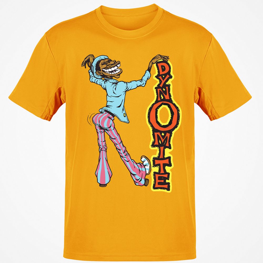 Classic Unisex T-Shirt - B5Y3DGQR - Gold - 4