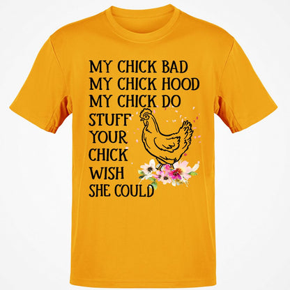 Classic Unisex T-Shirt - M758K81N - Gold - 4