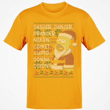 Classic Unisex T-Shirt - 5QMQGSUM - Gold - 4