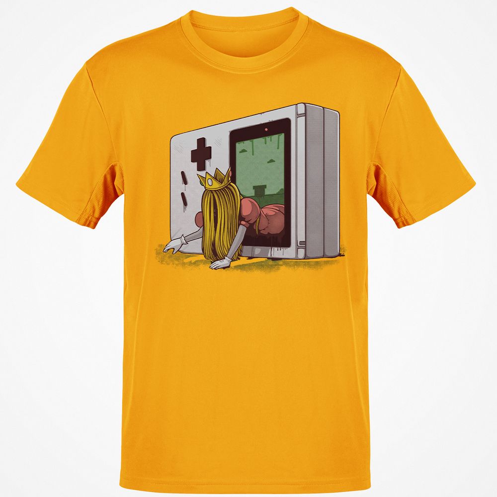Classic Unisex T-Shirt - WLMATXBR - Gold - 4