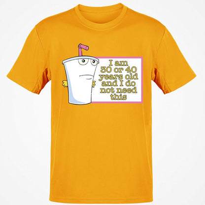 Classic Unisex T-Shirt - EHWPVFJY - Gold - 4