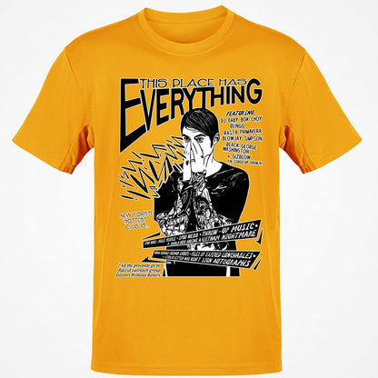 Classic Unisex T-Shirt - 3P1YU1B5 - Gold - 4