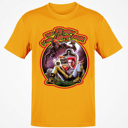 Classic Unisex T-Shirt - 5HAKPKVU - Gold - 4