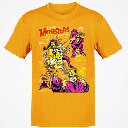 Classic Unisex T-Shirt - XZX8C9HK - Gold - 4