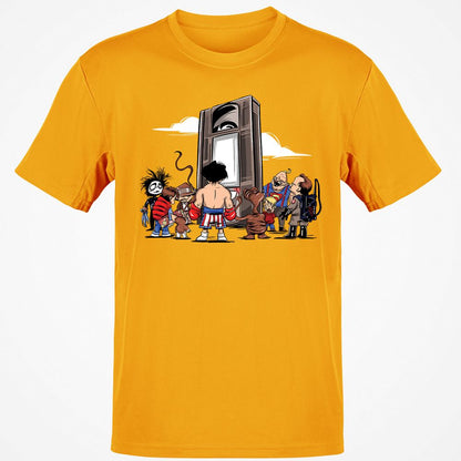 Classic Unisex T-Shirt - 899P8HNT - Gold - 4