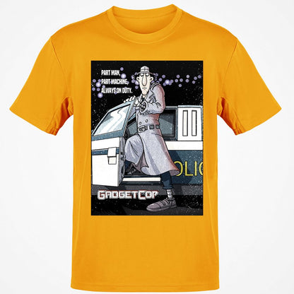 Classic Unisex T-Shirt - TKKZBK89 - Gold - 4