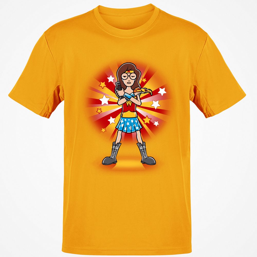 Classic Unisex T-Shirt - QT7U65LF - Gold - 4