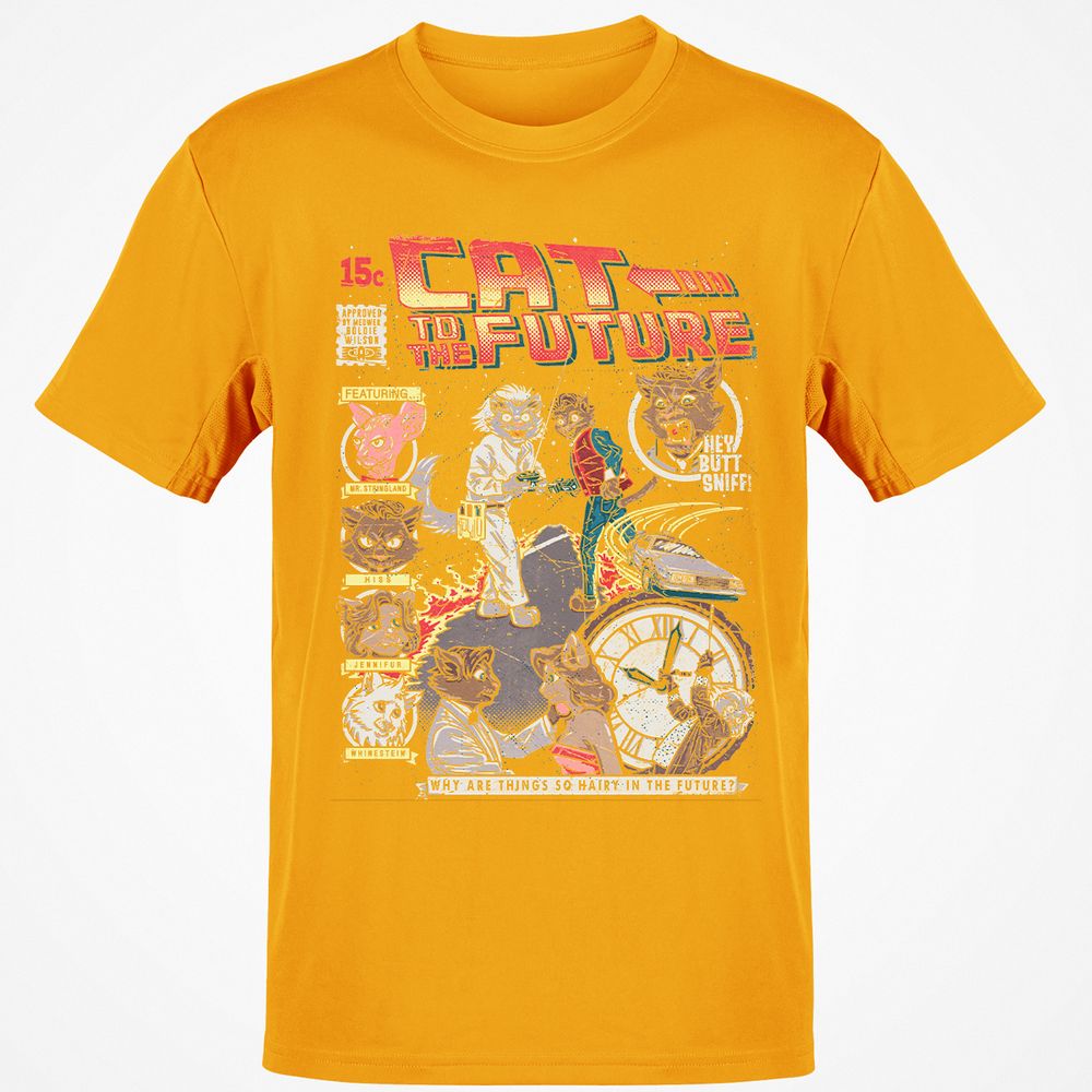 Classic Unisex T-Shirt - F51HCUFM - Gold - 4