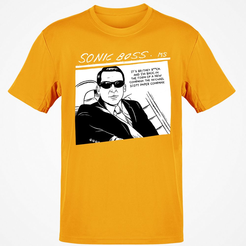 Classic Unisex T-Shirt - UVDT1HNS - Gold - 4