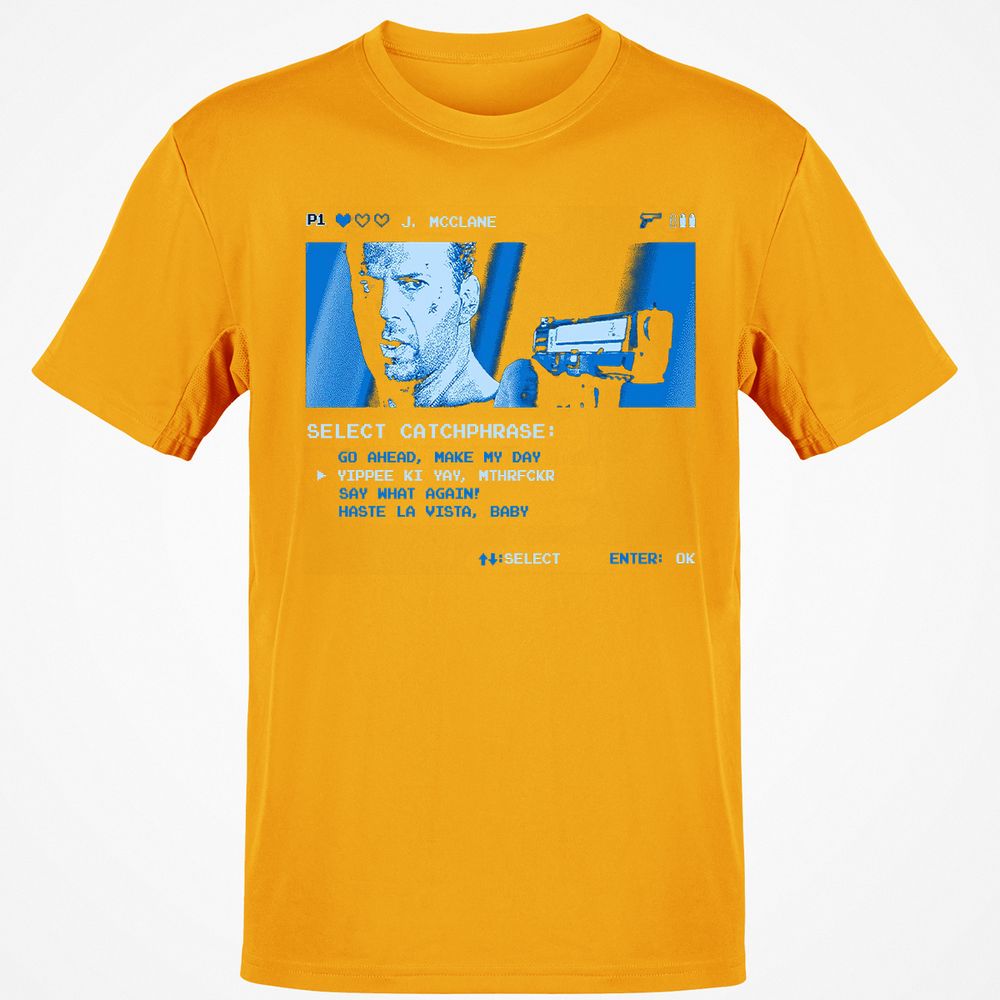 Classic Unisex T-Shirt - QMCJVCTE - Gold - 4