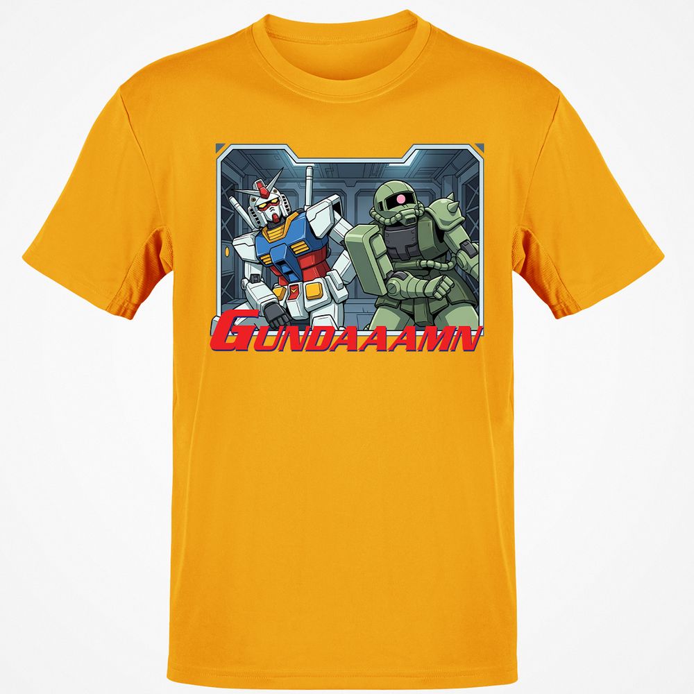 Classic Unisex T-Shirt - YGC1XBUH - Gold - 4