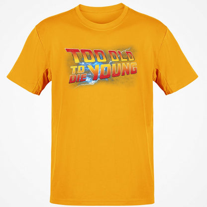 Classic Unisex T-Shirt - BJUXZM2Q - Gold - 4