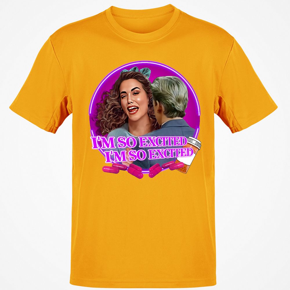 Classic Unisex T-Shirt - RQR3W4P5 - Gold - 4