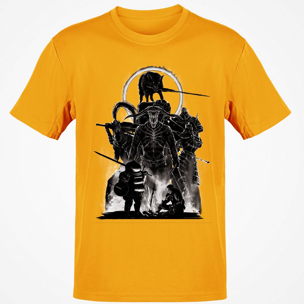 Classic Unisex T-Shirt - 5ZC1UVGX - Gold - 4