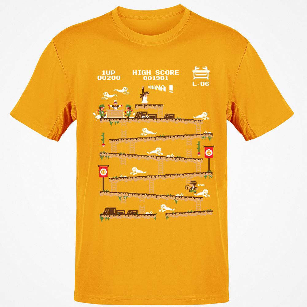 Classic Unisex T-Shirt - JJYJMZCC - Gold - 4