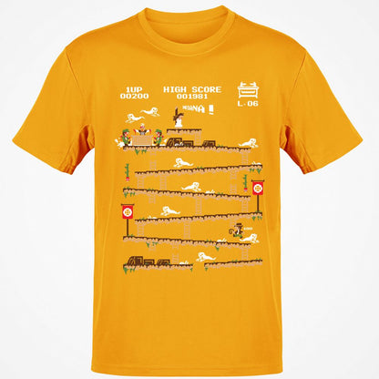 Classic Unisex T-Shirt - JJYJMZCC - Gold - 4