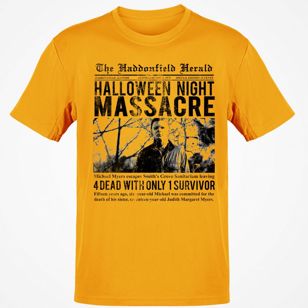 Classic Unisex T-Shirt - B3N6UM7F - Gold - 4