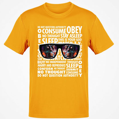 Classic Unisex T-Shirt - WYSEF5R8 - Gold - 4